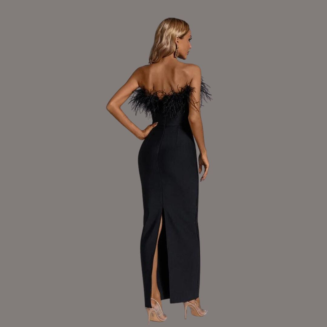 Elegant tassel dress