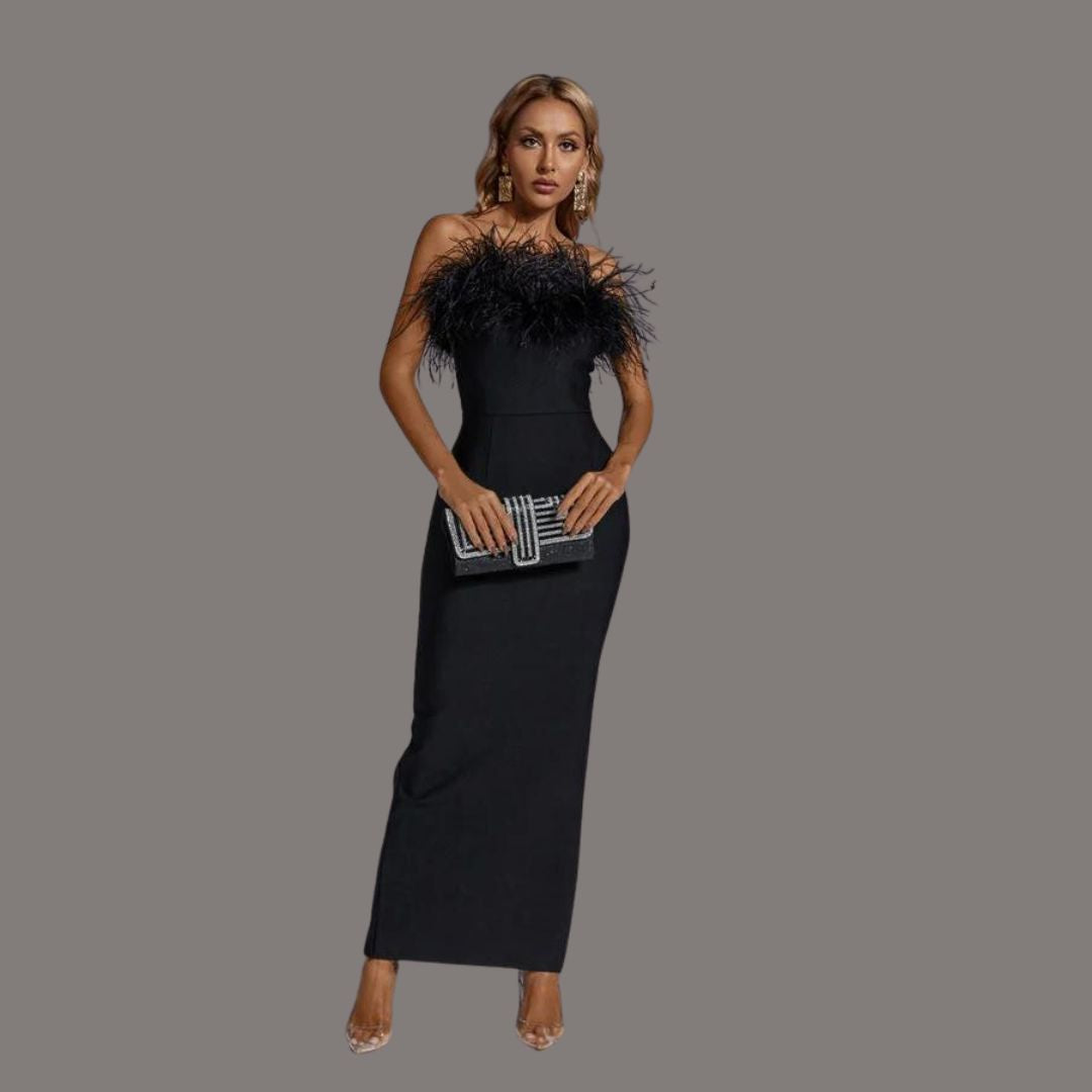 Elegant tassel dress
