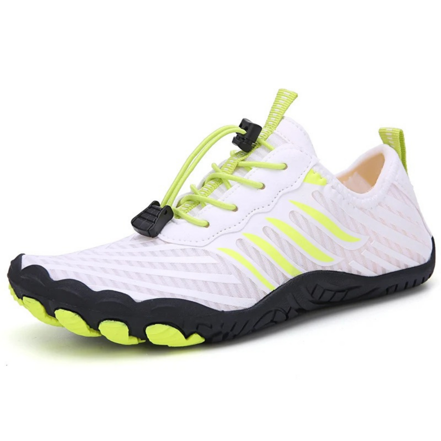 Swimming Running barefoot shoes for men with laces and stripes