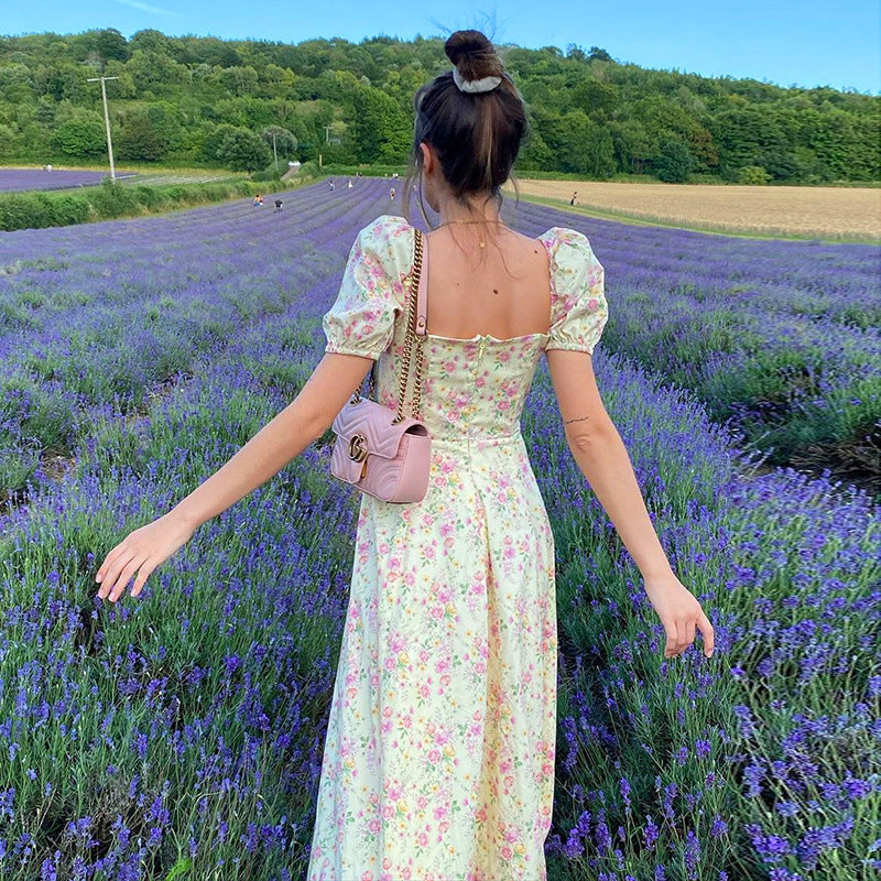 Polished floral chic dress