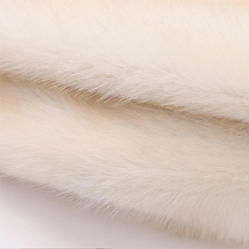 Coat | Oversized faux fur coat