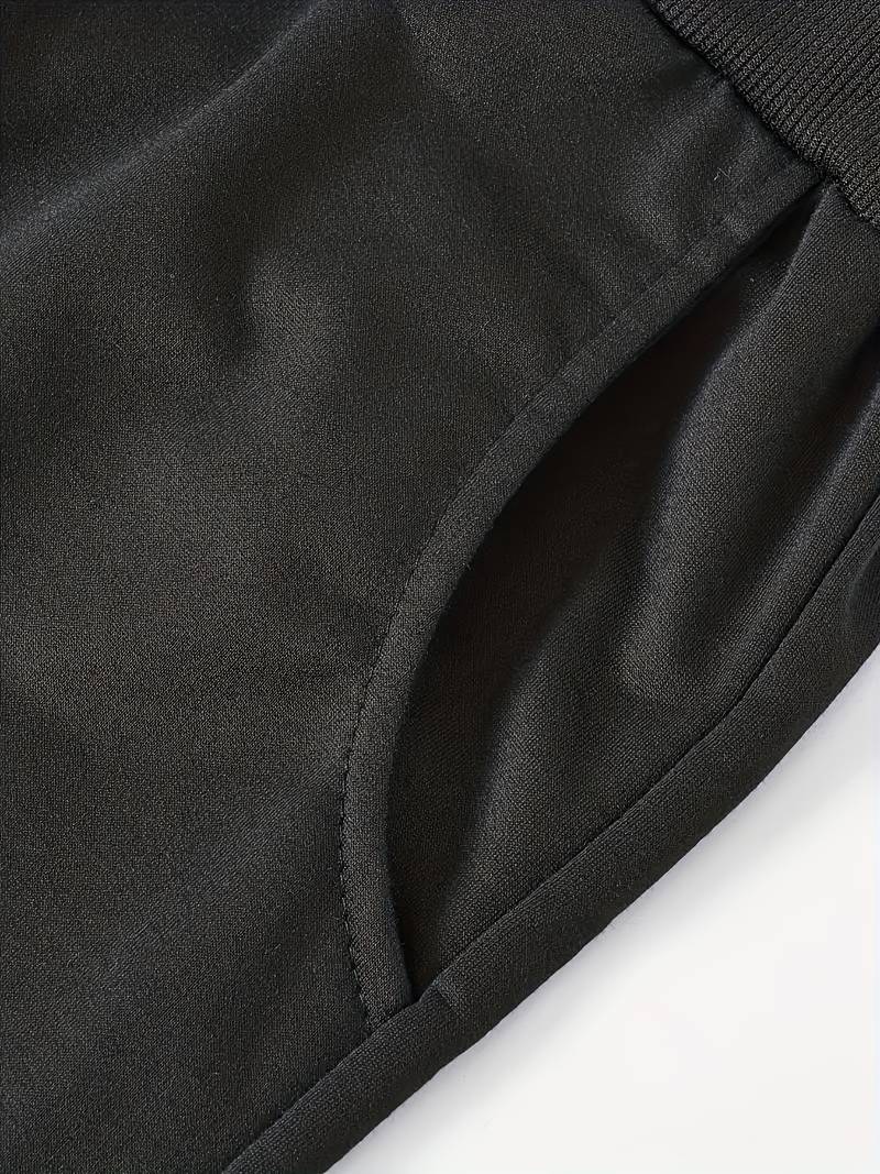 Casual shorts with drawstring for men