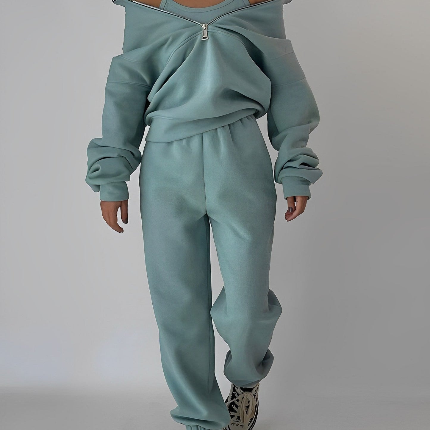 Two-piece fleece comfort set