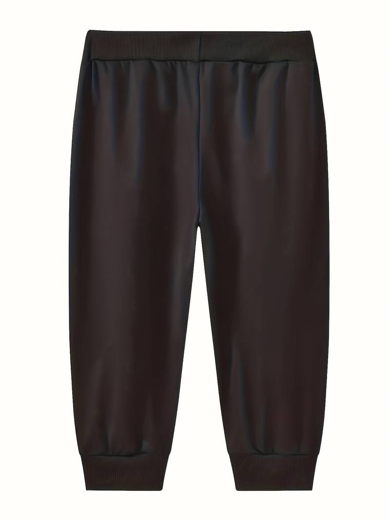 Casual shorts with drawstring for men