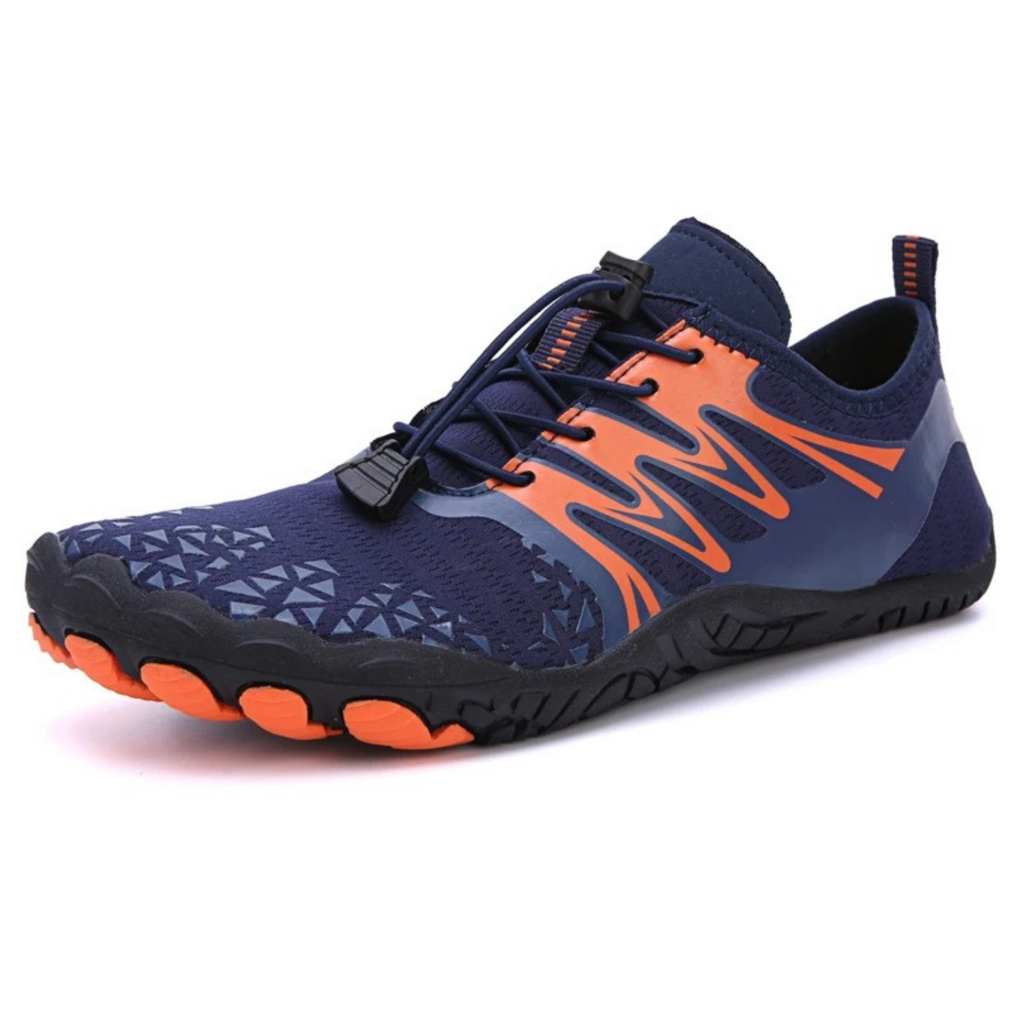 Swimming Running barefoot shoes for men with laces and stripes