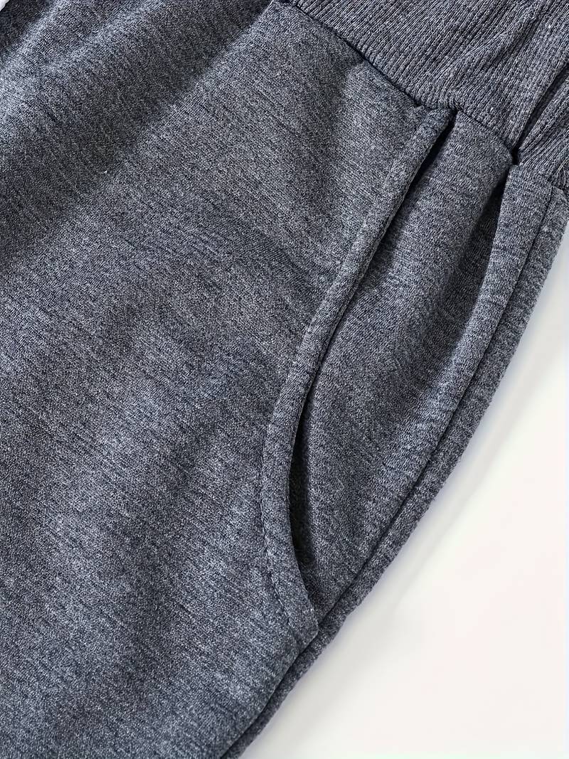 Casual shorts with drawstring for men