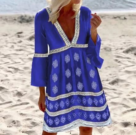 Summer dresses with batwing sleeves