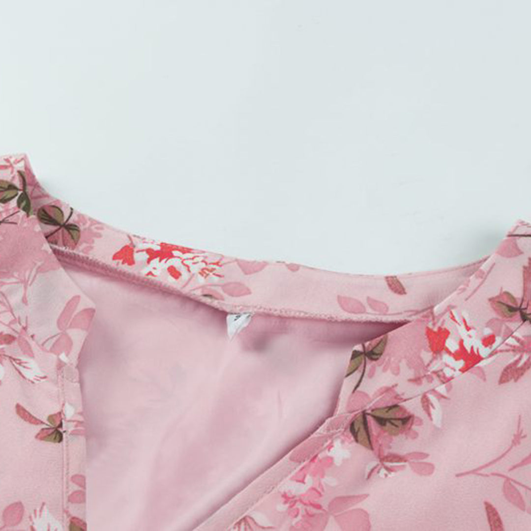 Gebloemde Mini Jurk