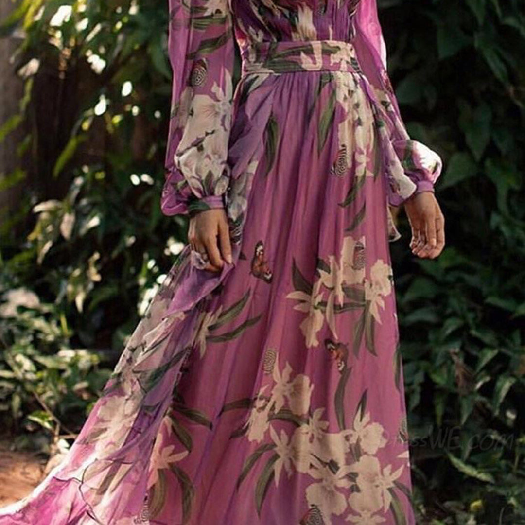 High-quality elegant maxi dress fashion for women