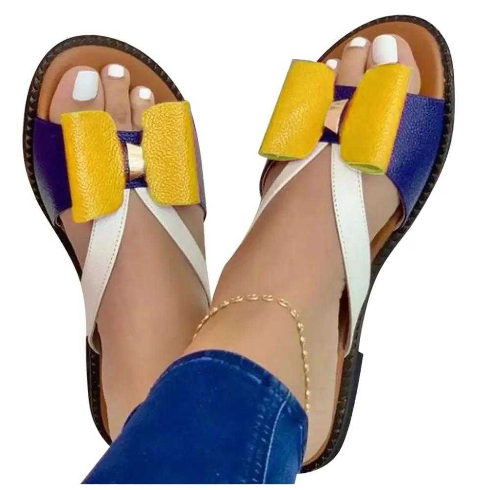 Modern Cute Women's Butterfly Knot Casual Slip On Sandals