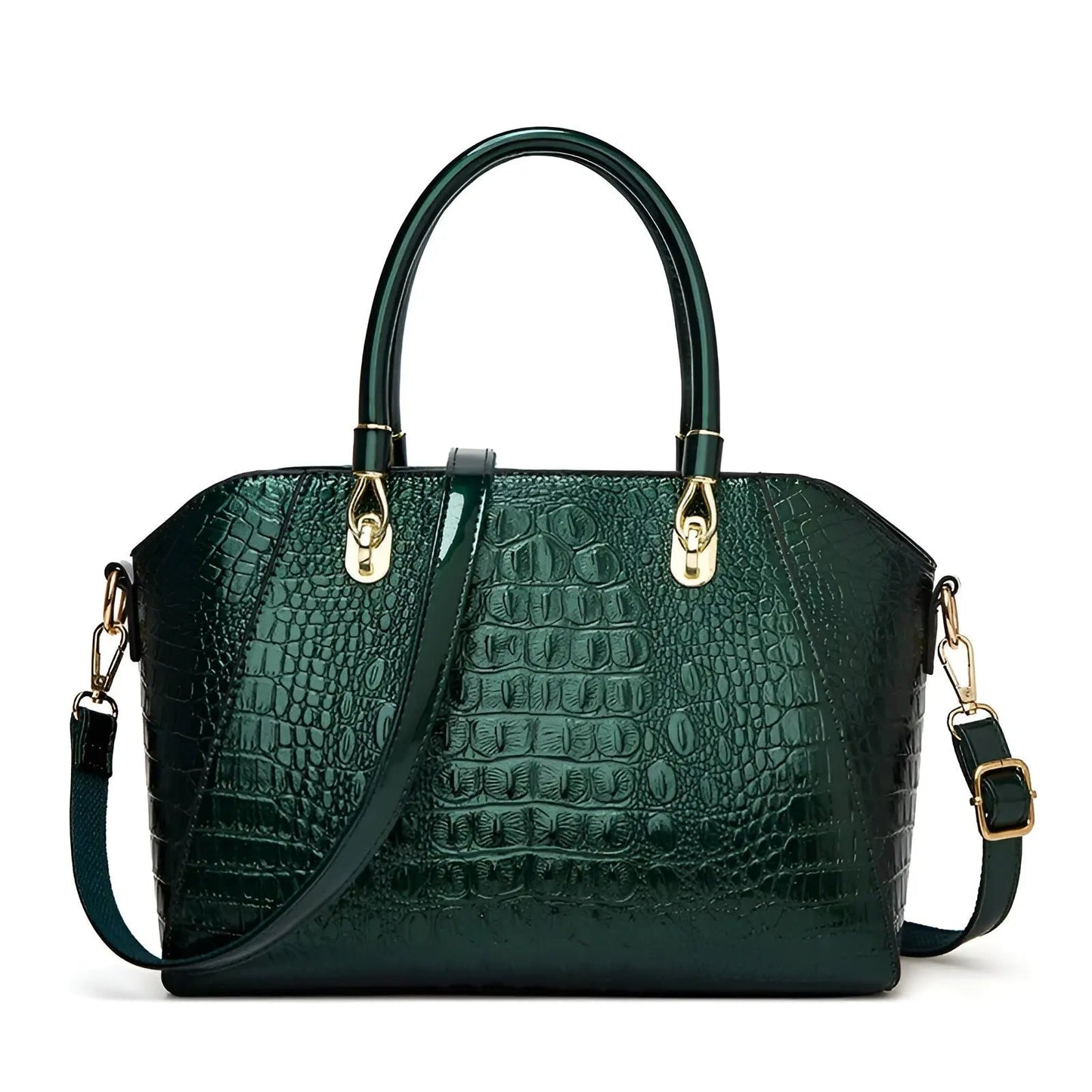 Ladies' bag made from crocodile leather