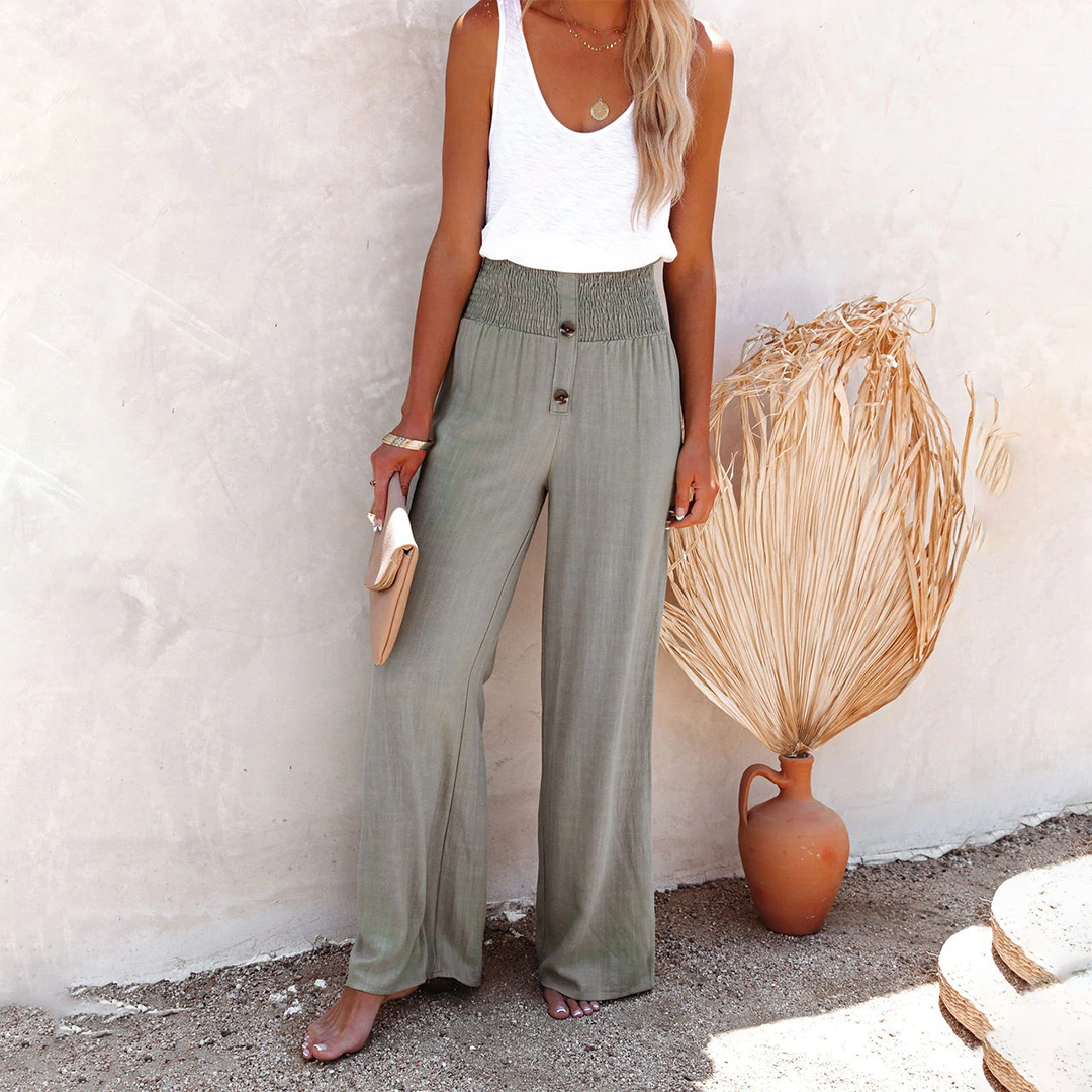 High-waisted pants