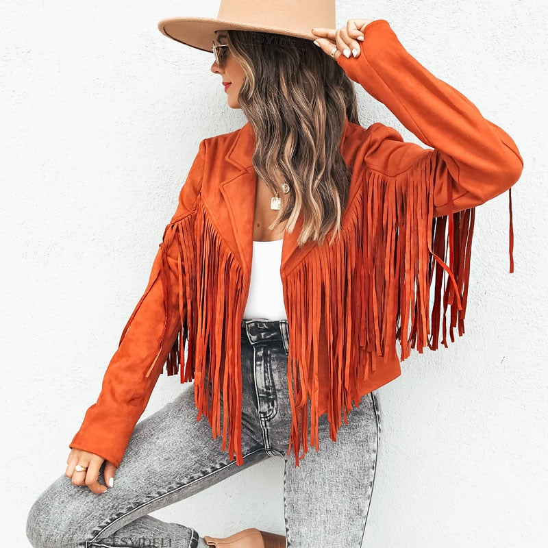 Vest met franjes - Damesvest met kwastjes voor trendy outfits