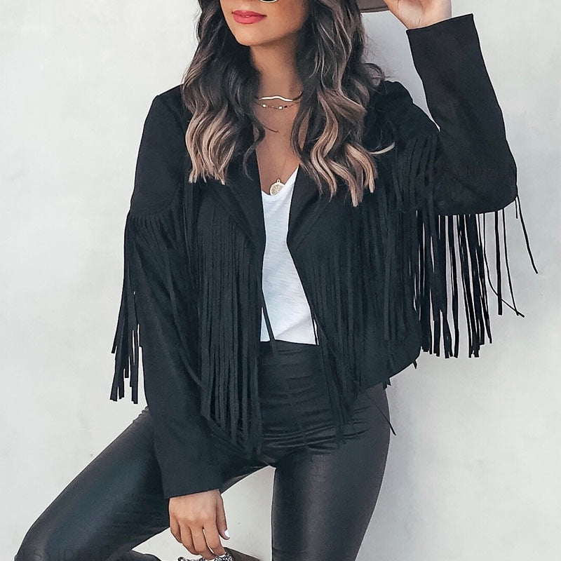Vest met franjes - Damesvest met kwastjes voor trendy outfits