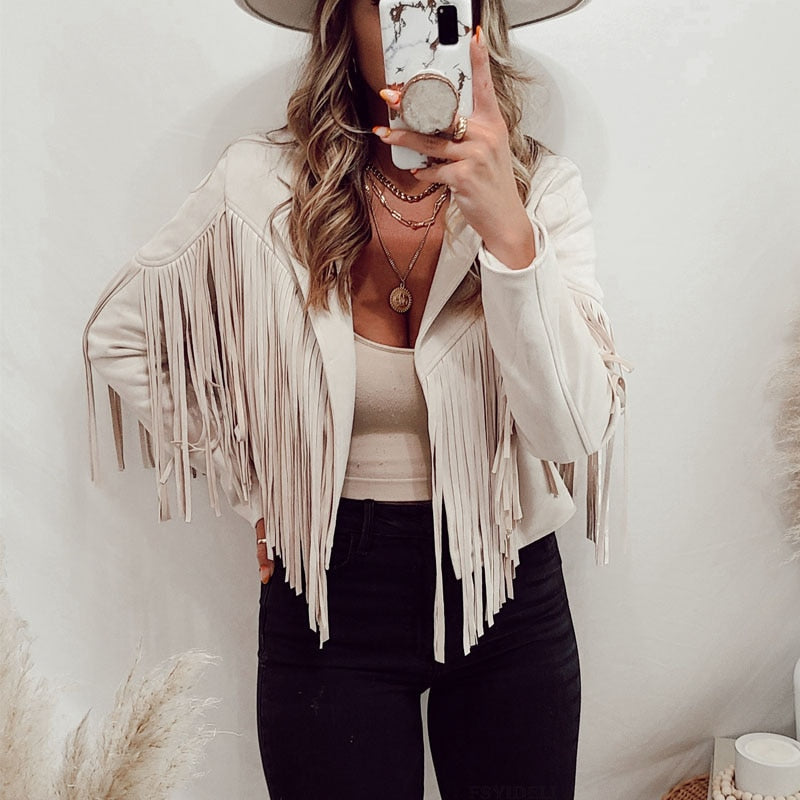 Vest met franjes - Damesvest met kwastjes voor trendy outfits
