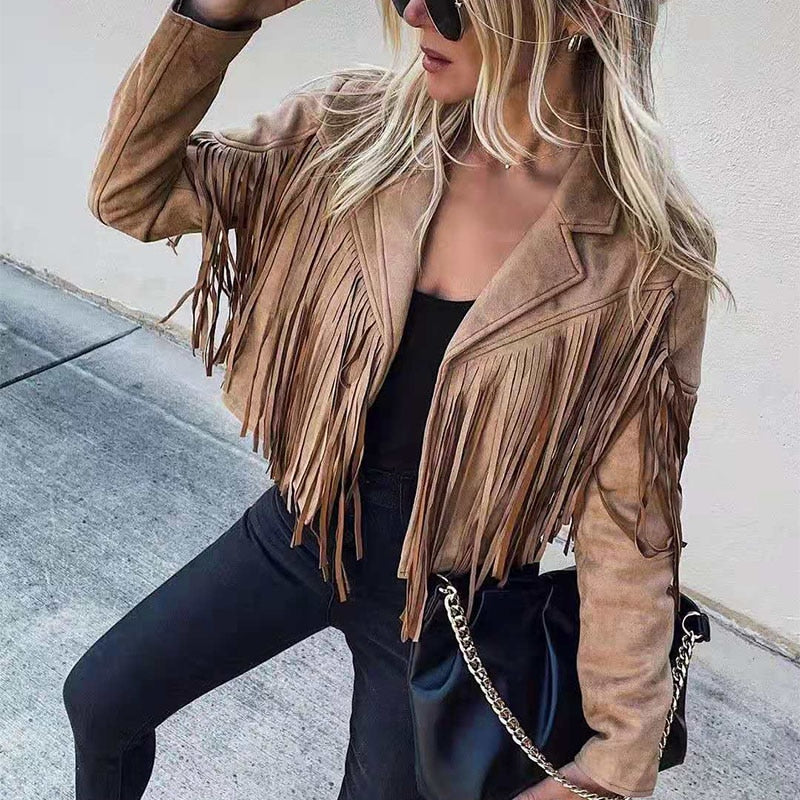Vest met franjes - Damesvest met kwastjes voor trendy outfits