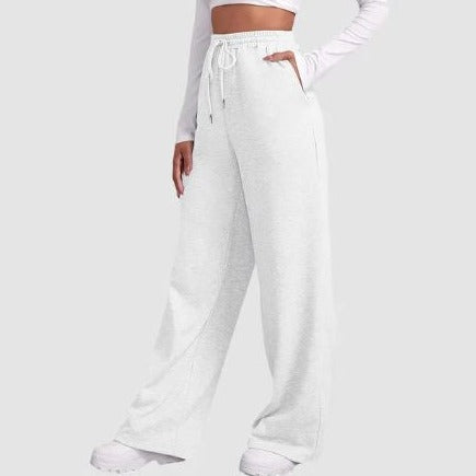 Wide-cut pants for women