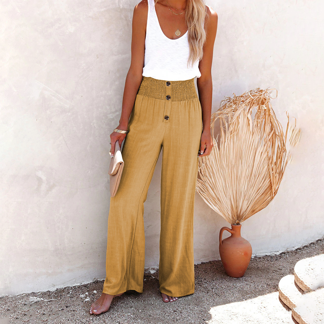 High-waisted pants