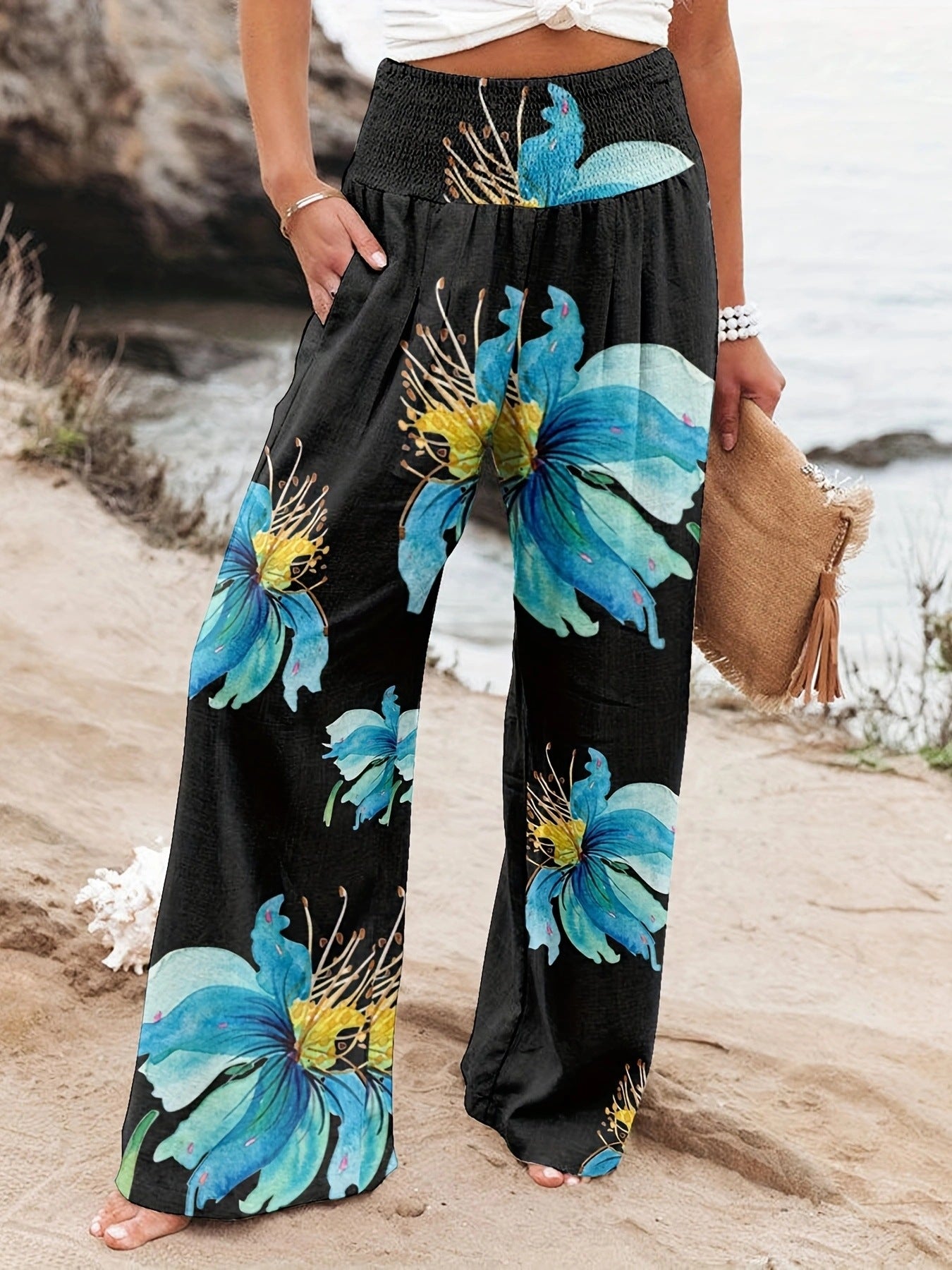 Women's linen summer pants