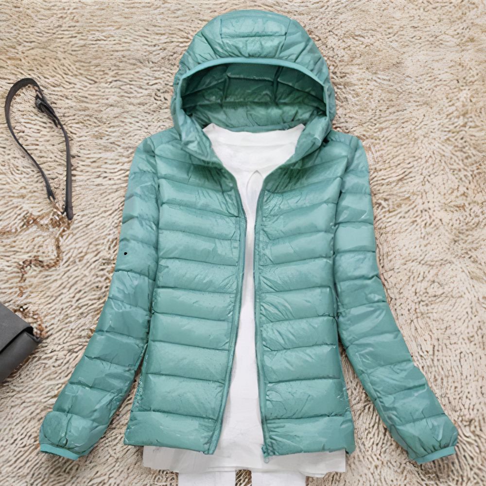 Ultralight wearable down jackets for women