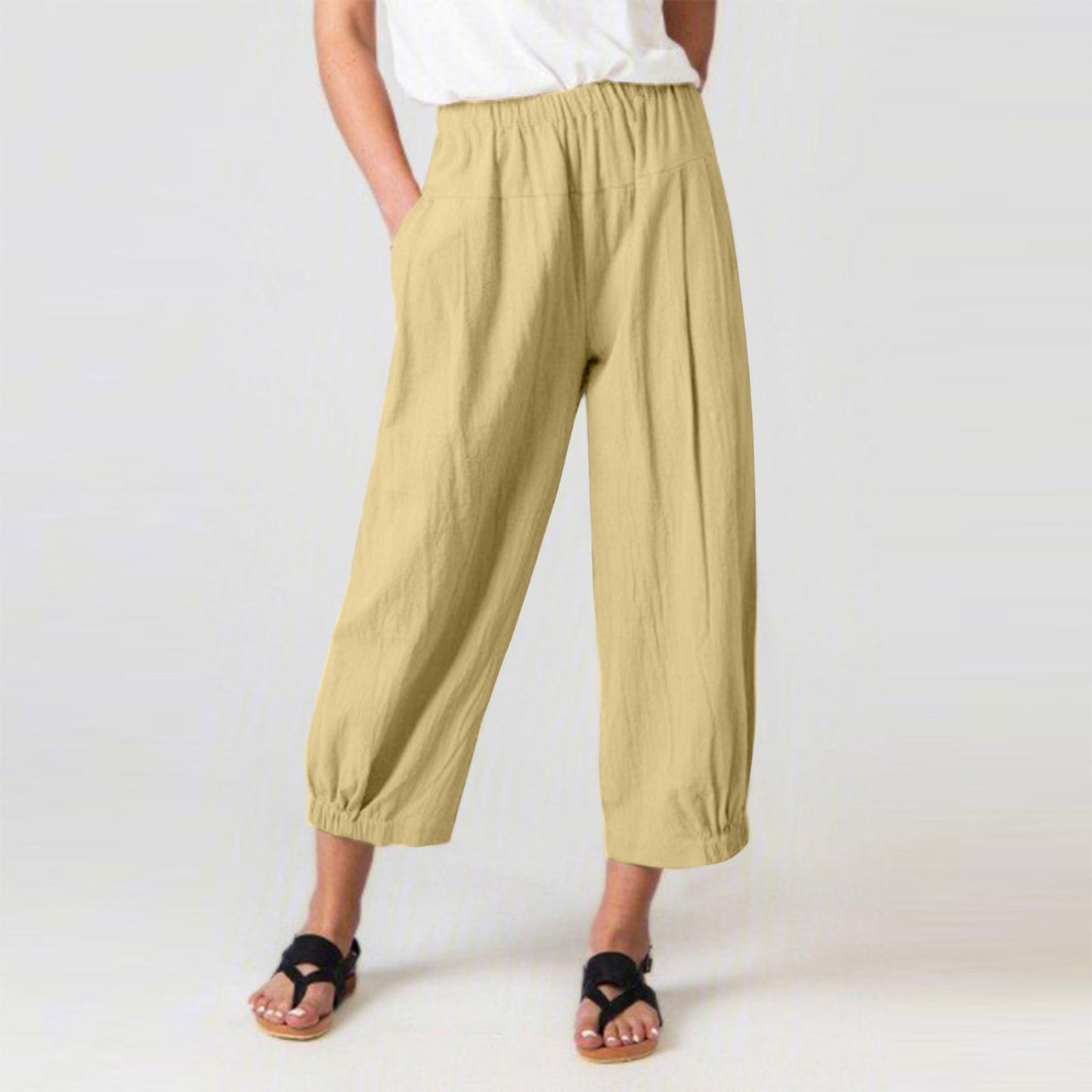Stylish wide summer pants