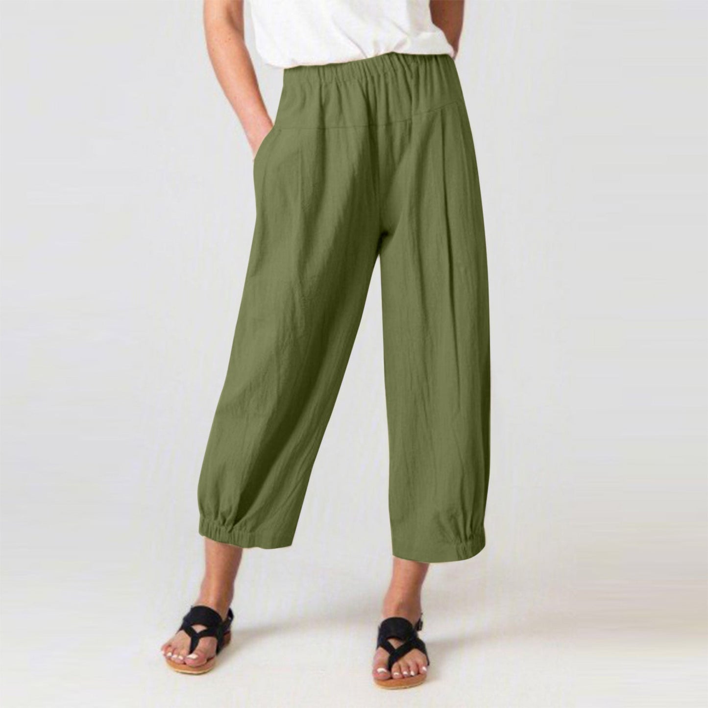 Stylish wide summer pants