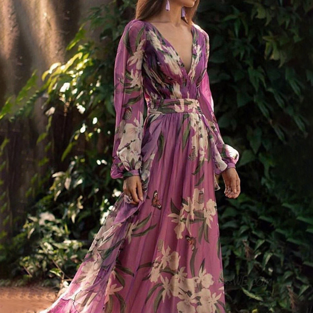 High-quality elegant maxi dress fashion for women