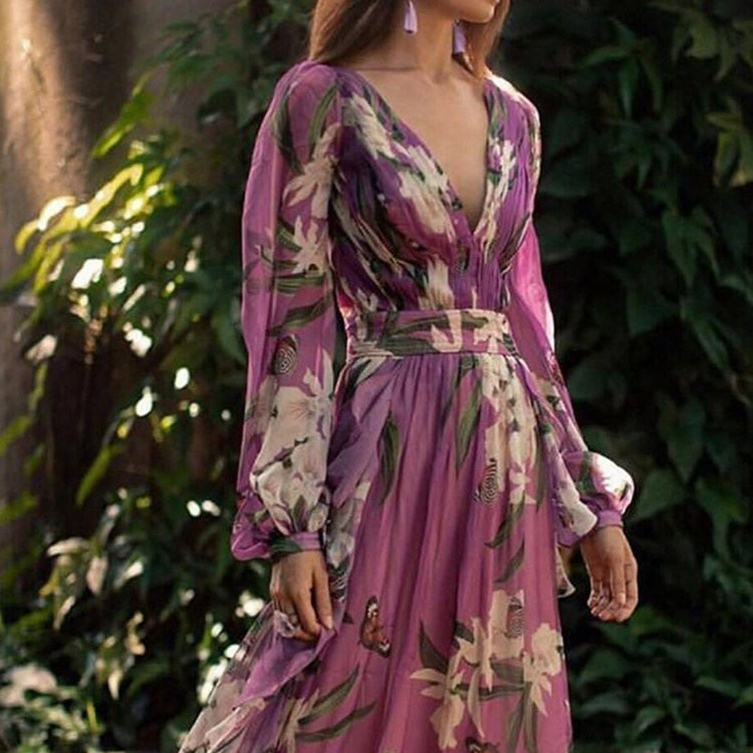 High-quality elegant maxi dress fashion for women