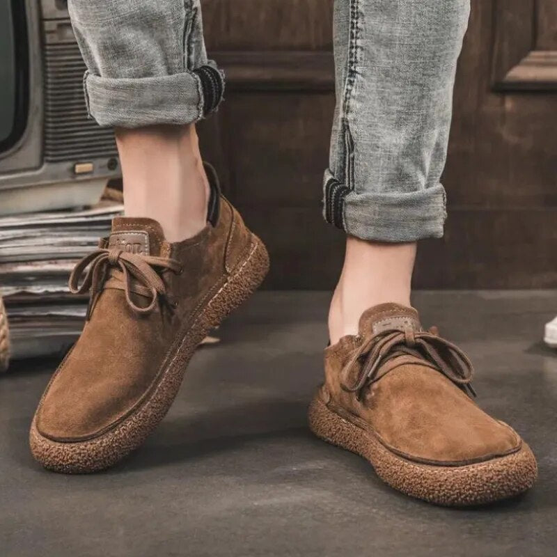 Suede shoes