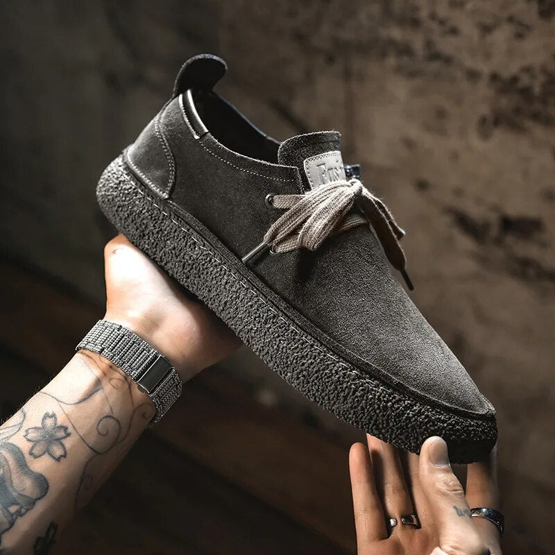 Suede shoes