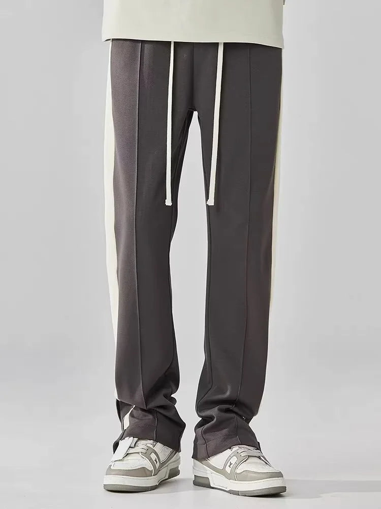 Cotton blend pants
