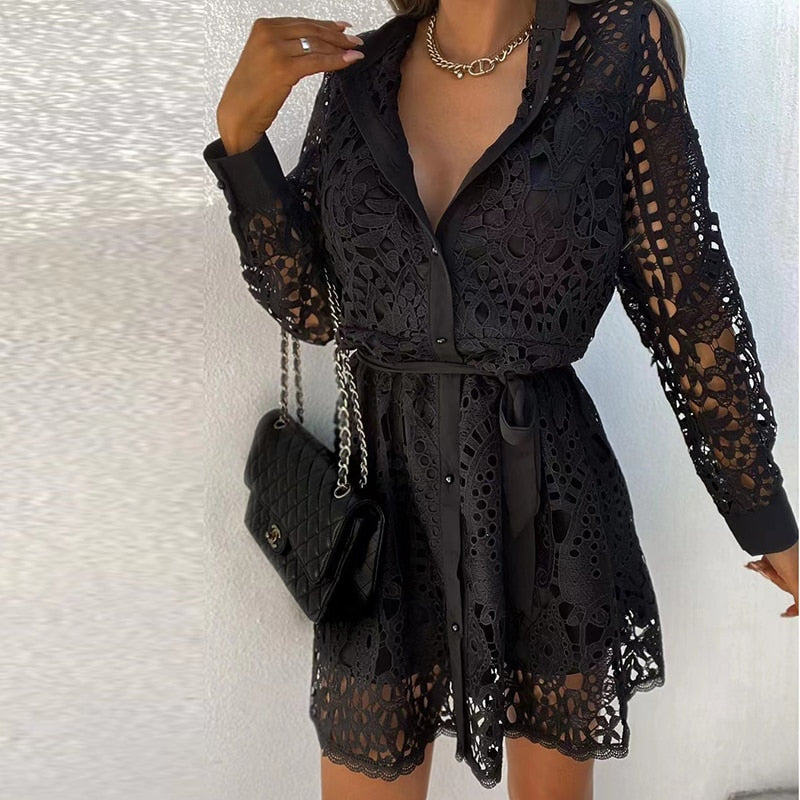 Elegant lace dress