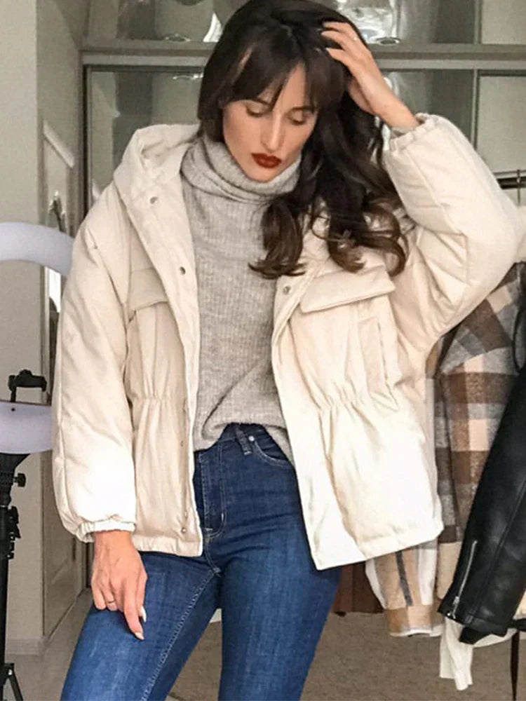 Raccoon fur coat