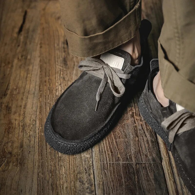 Suede shoes