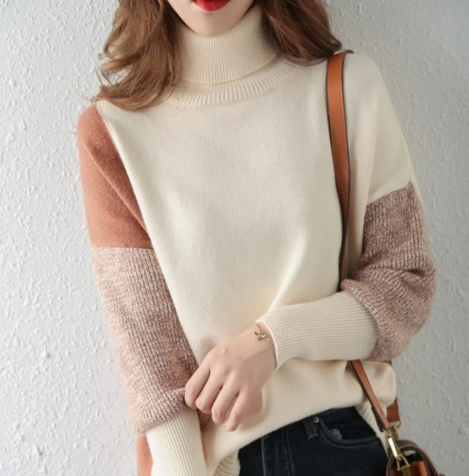 Patchwork sweater