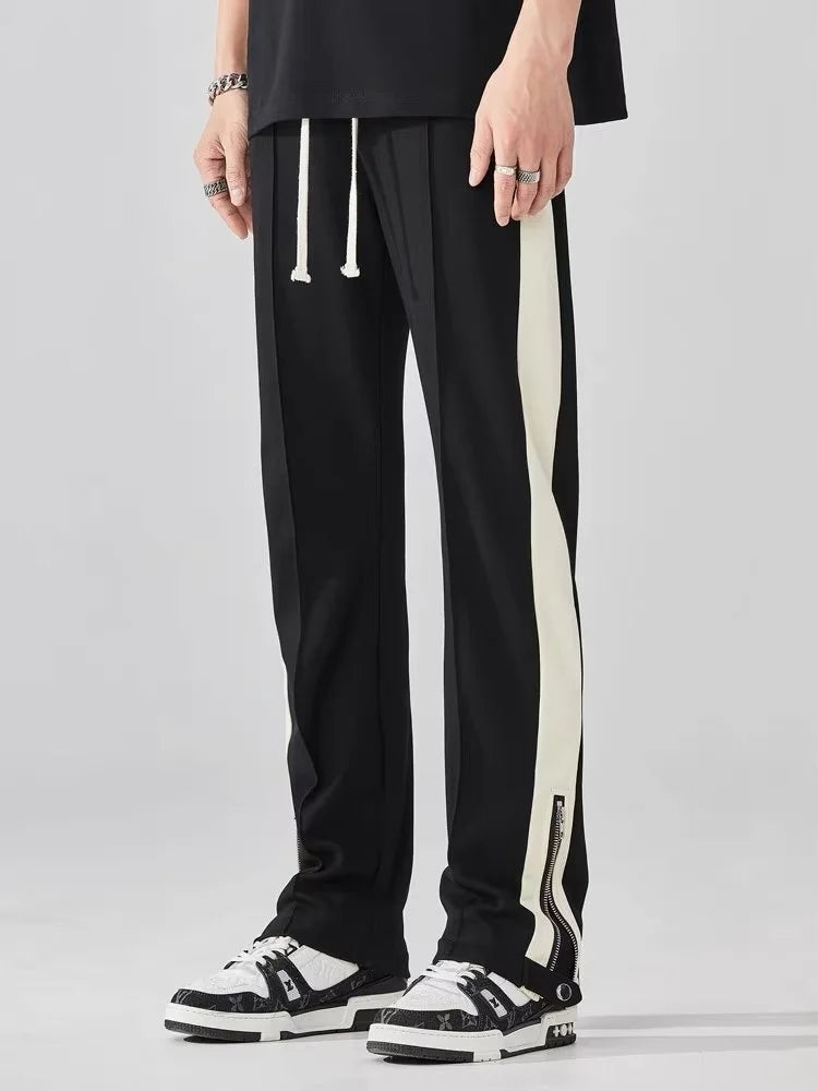 Cotton blend pants