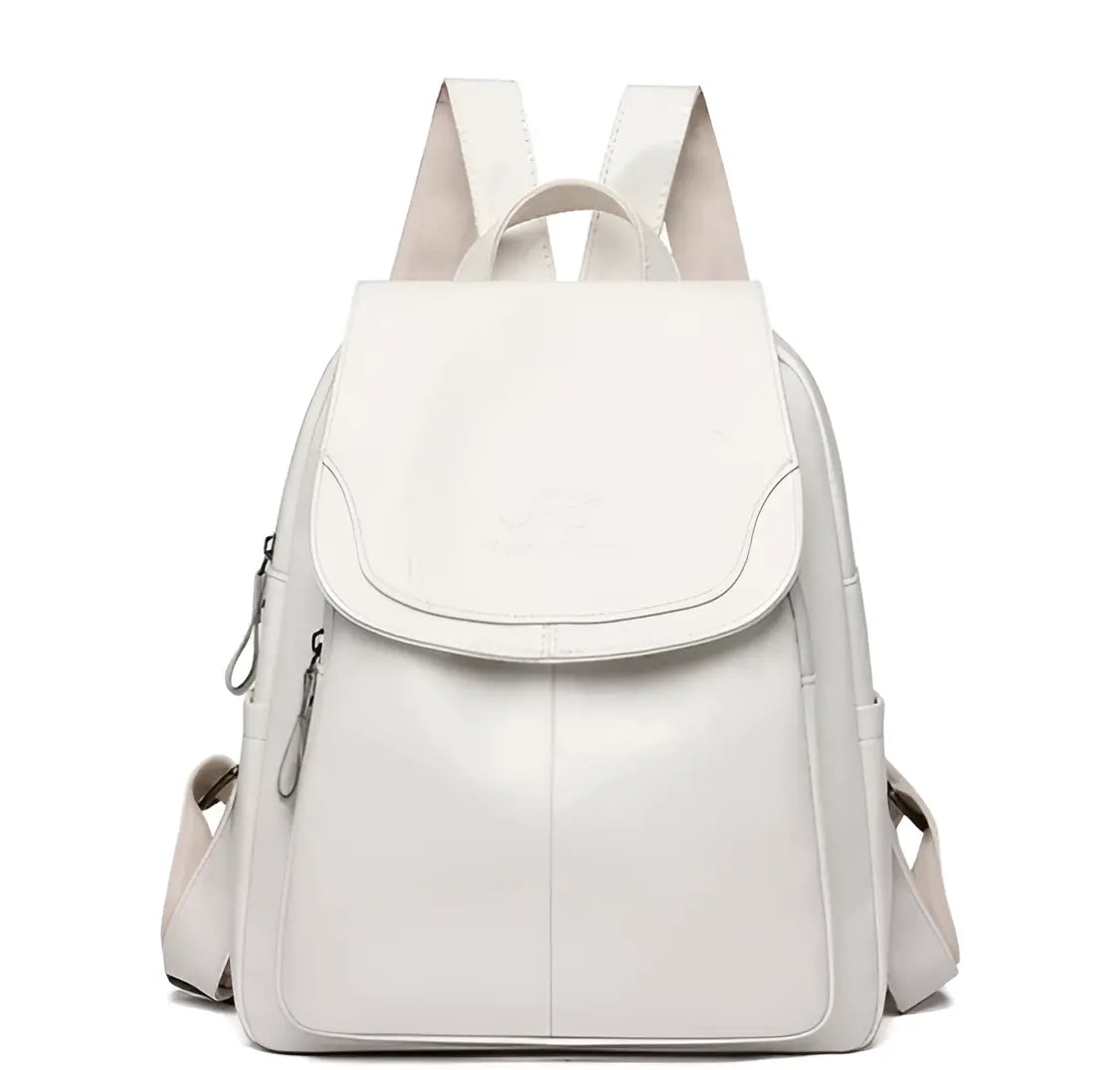 Bag | Spacious leather backpack