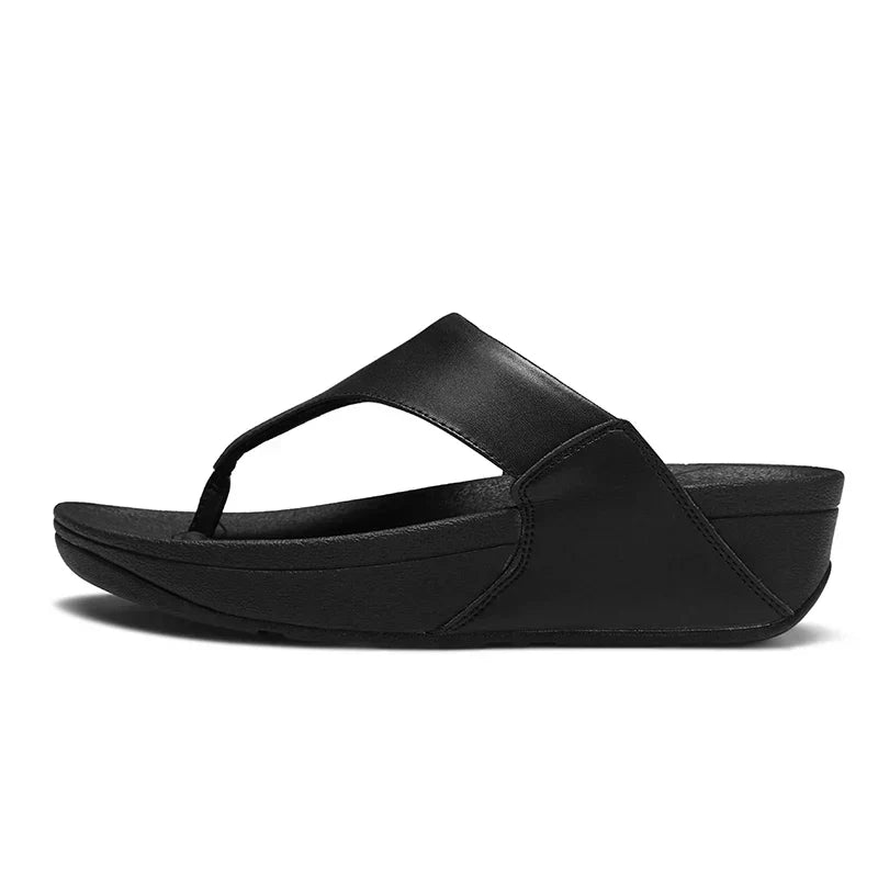 Faux leather sandals for women
