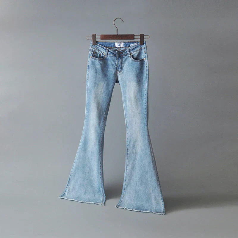 Slim-fit denim hose