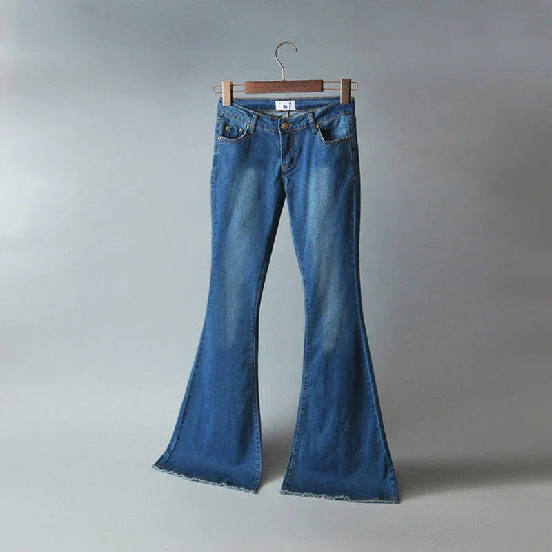 Slim-fit denim hose