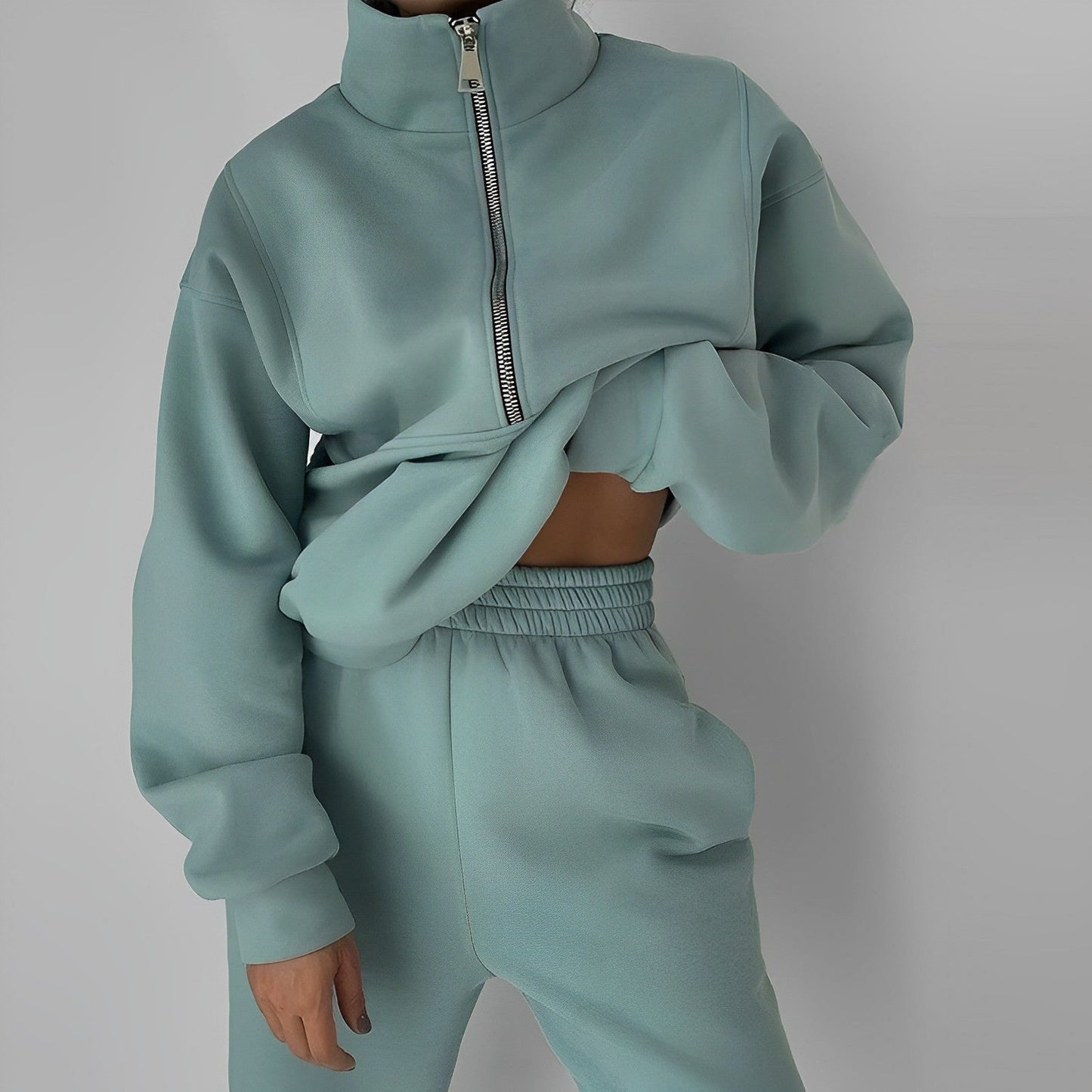 Two-piece fleece comfort set
