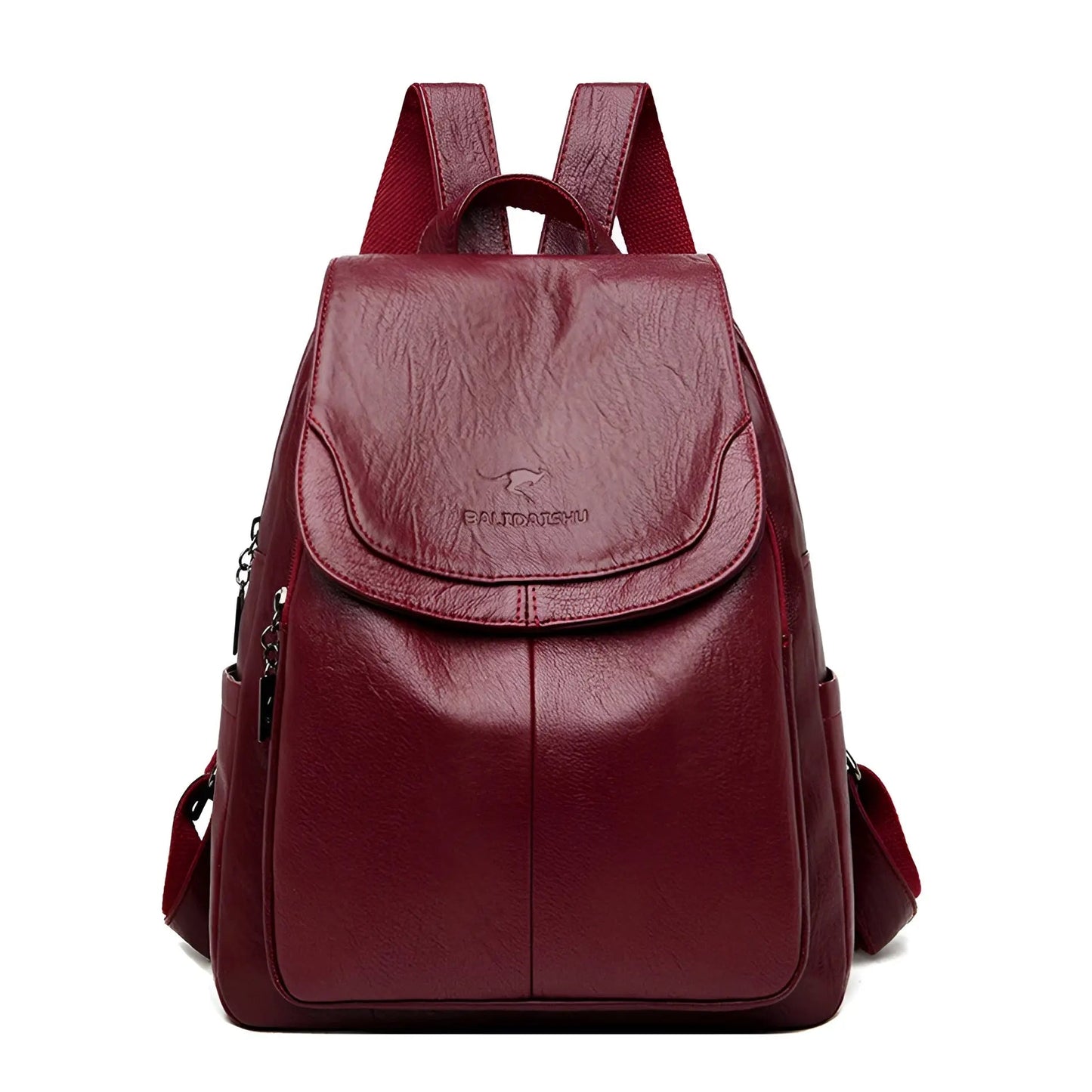 Bag | Spacious leather backpack