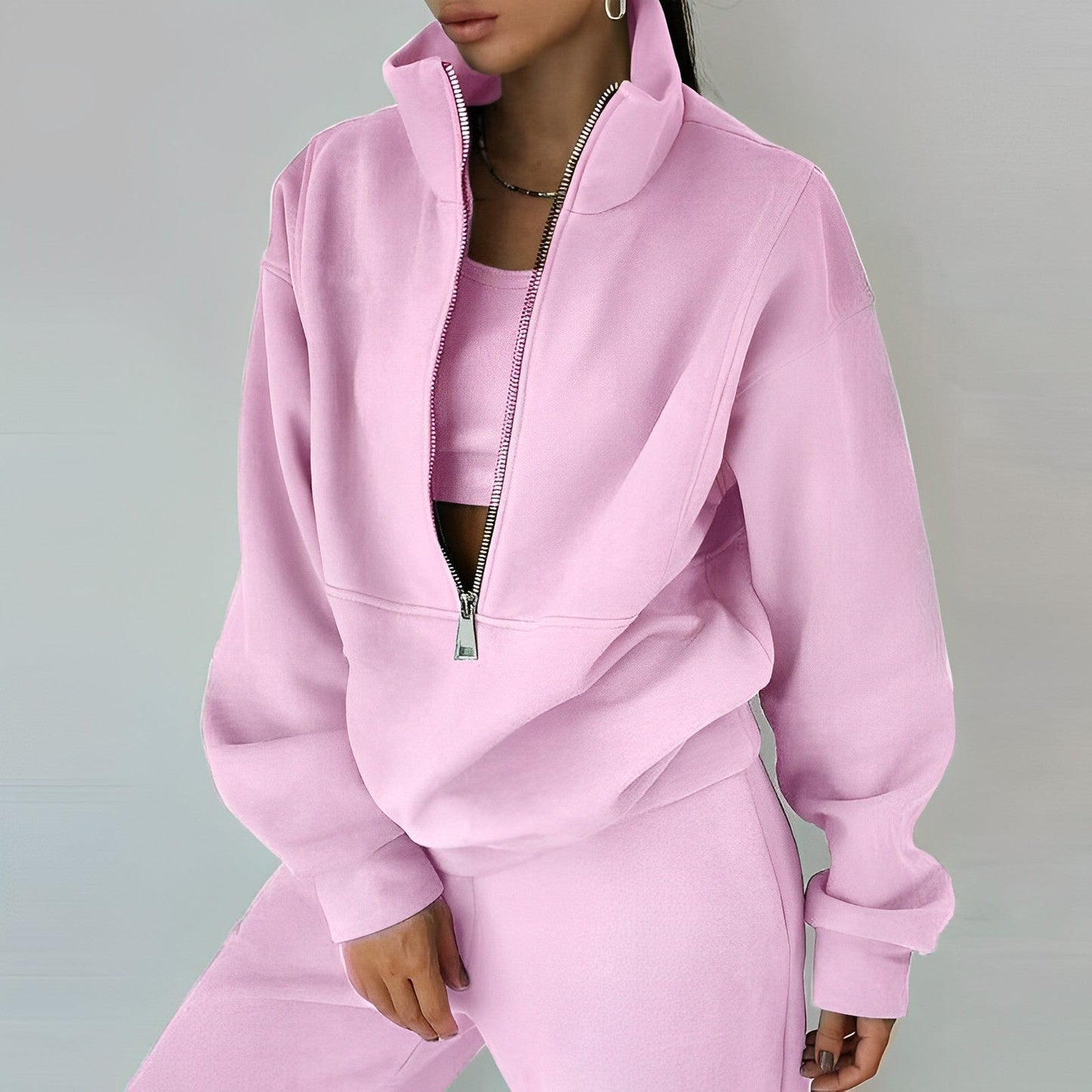 Two-piece fleece comfort set