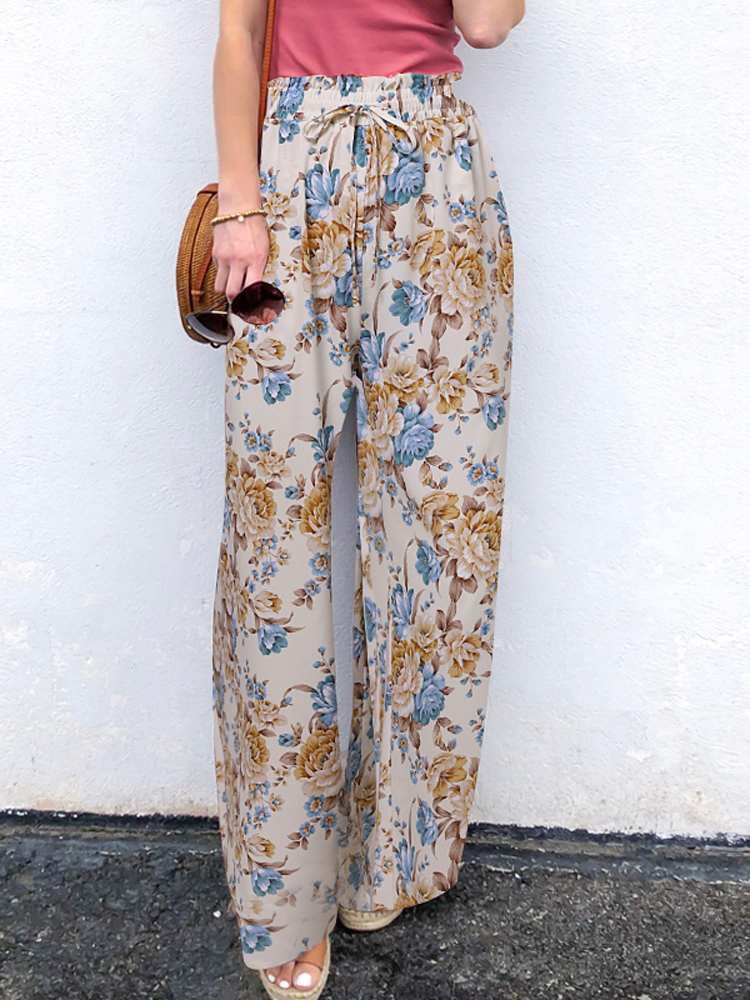 Fashion Wide Legs long trousers