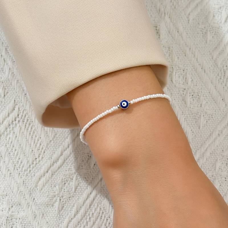 Devil's eye bead bracelet