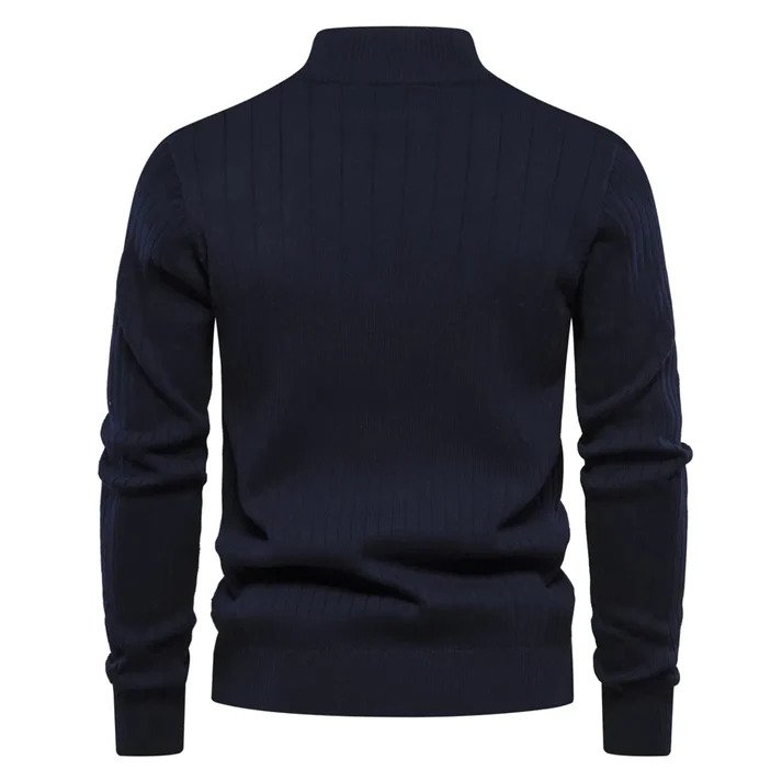 Men's sweat jacket with zipper