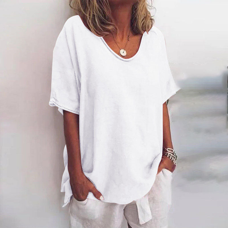 Casual shirt with a loose fit
