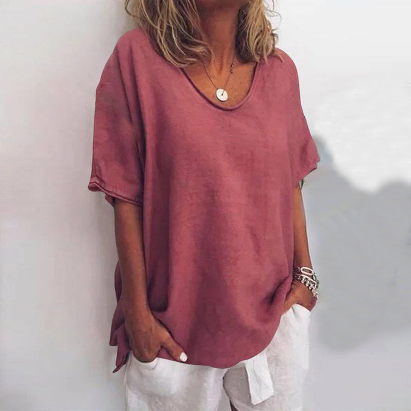 Casual shirt with a loose fit