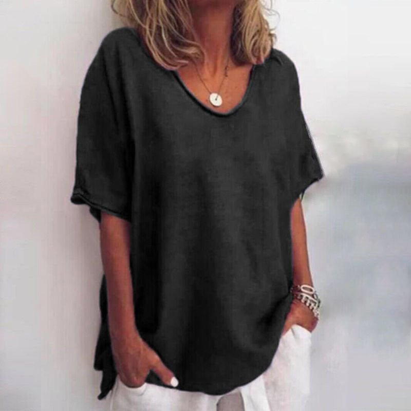 Casual shirt with a loose fit