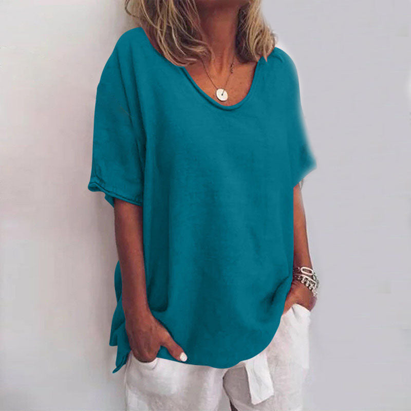 Casual shirt with a loose fit